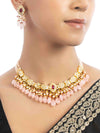 Jade  & Rhea Polki U Necklace Set