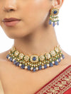 Sofia & Adamya Polki U Necklace Set