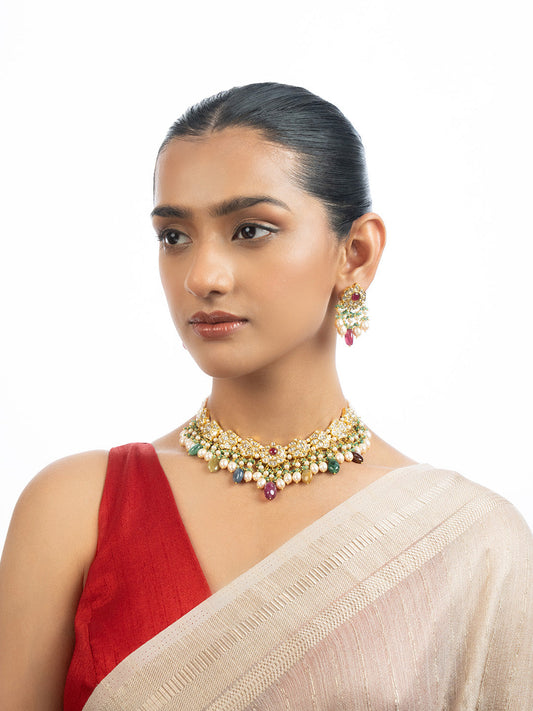 Driti Polki U Necklace