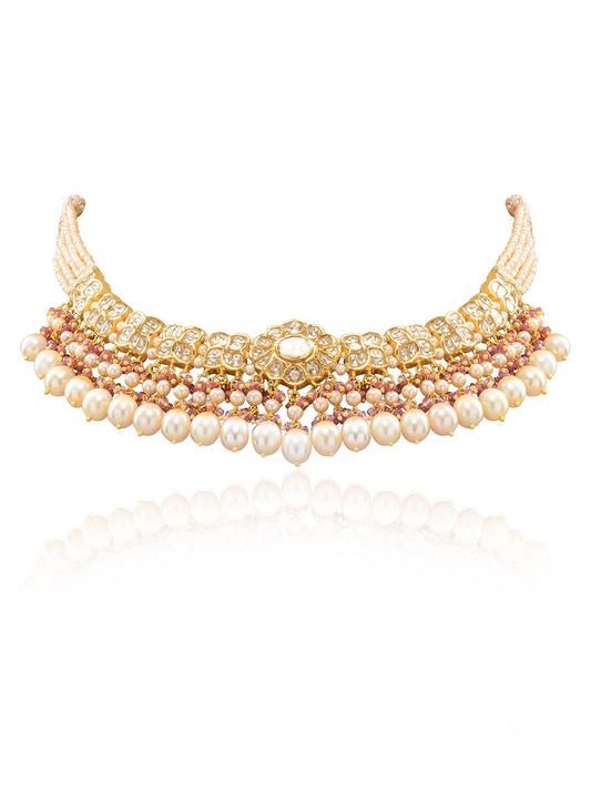 Kirika Polki U Necklace